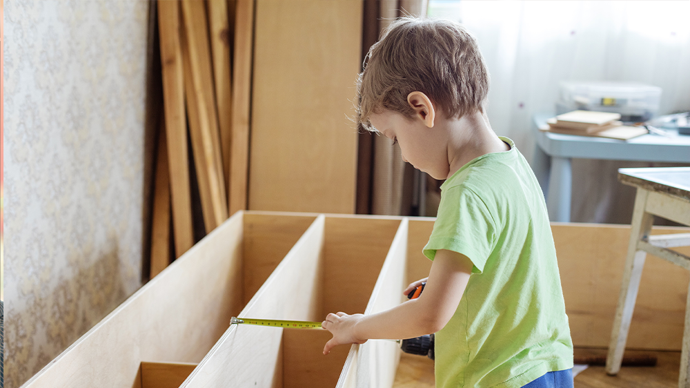 Variety of wooden bookcases in different styles Variety of wooden bookcases in different styles